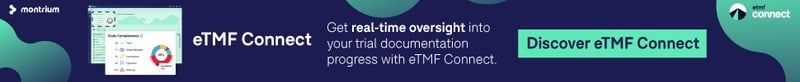 eTMF Connect gives real-time oversight into your TMF documentation