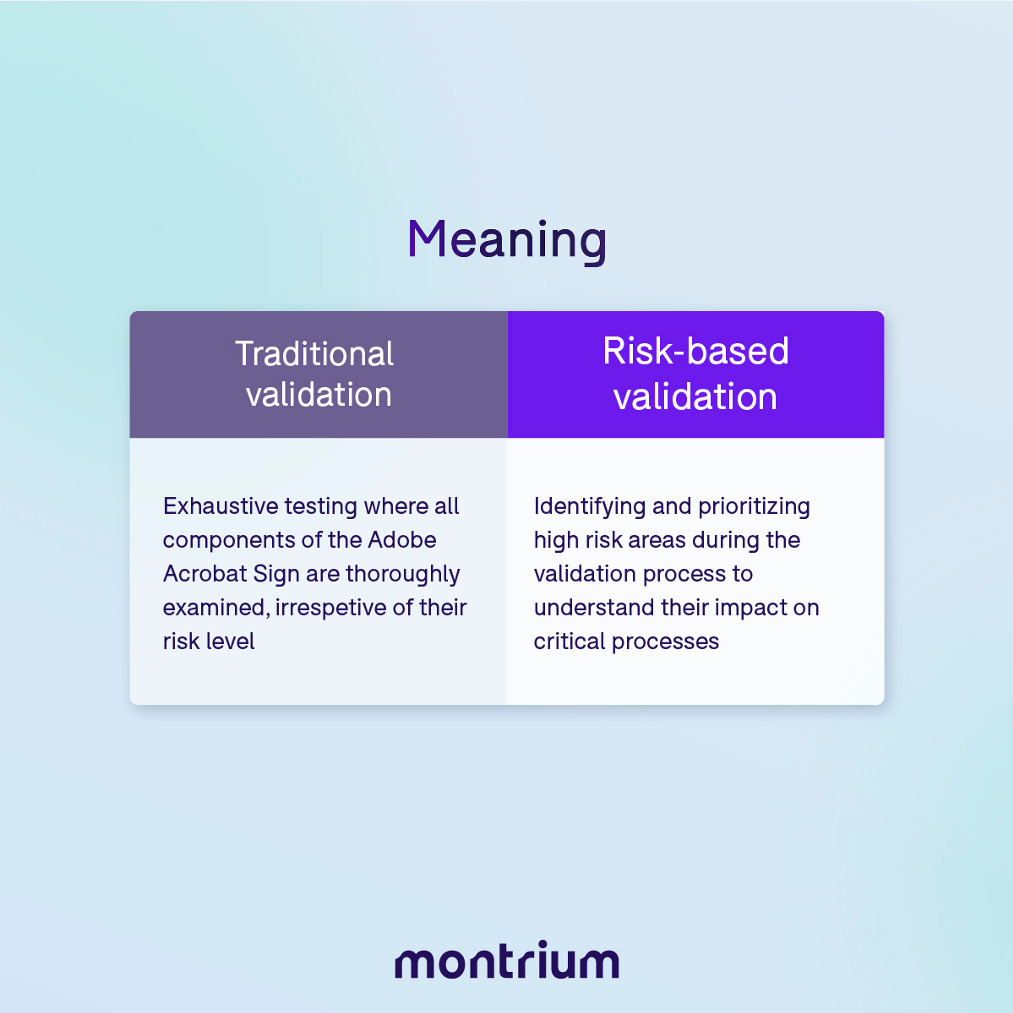 Validation meaning