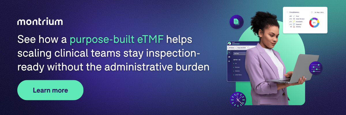 See how a purpose-built eTMF helps scaling clinical teams stay inspection-ready without the administrative burden