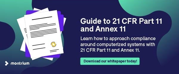 21 CFR Part 11 and Annex 11 guide