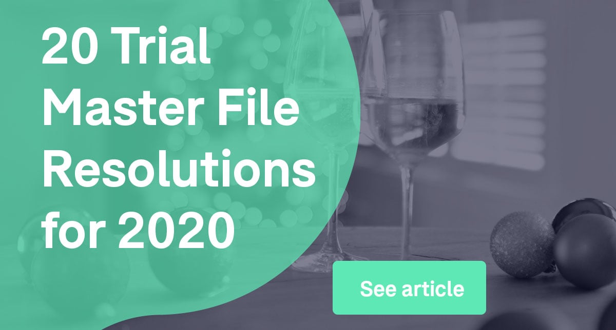 20 Trial Master File Resolutions for 2020