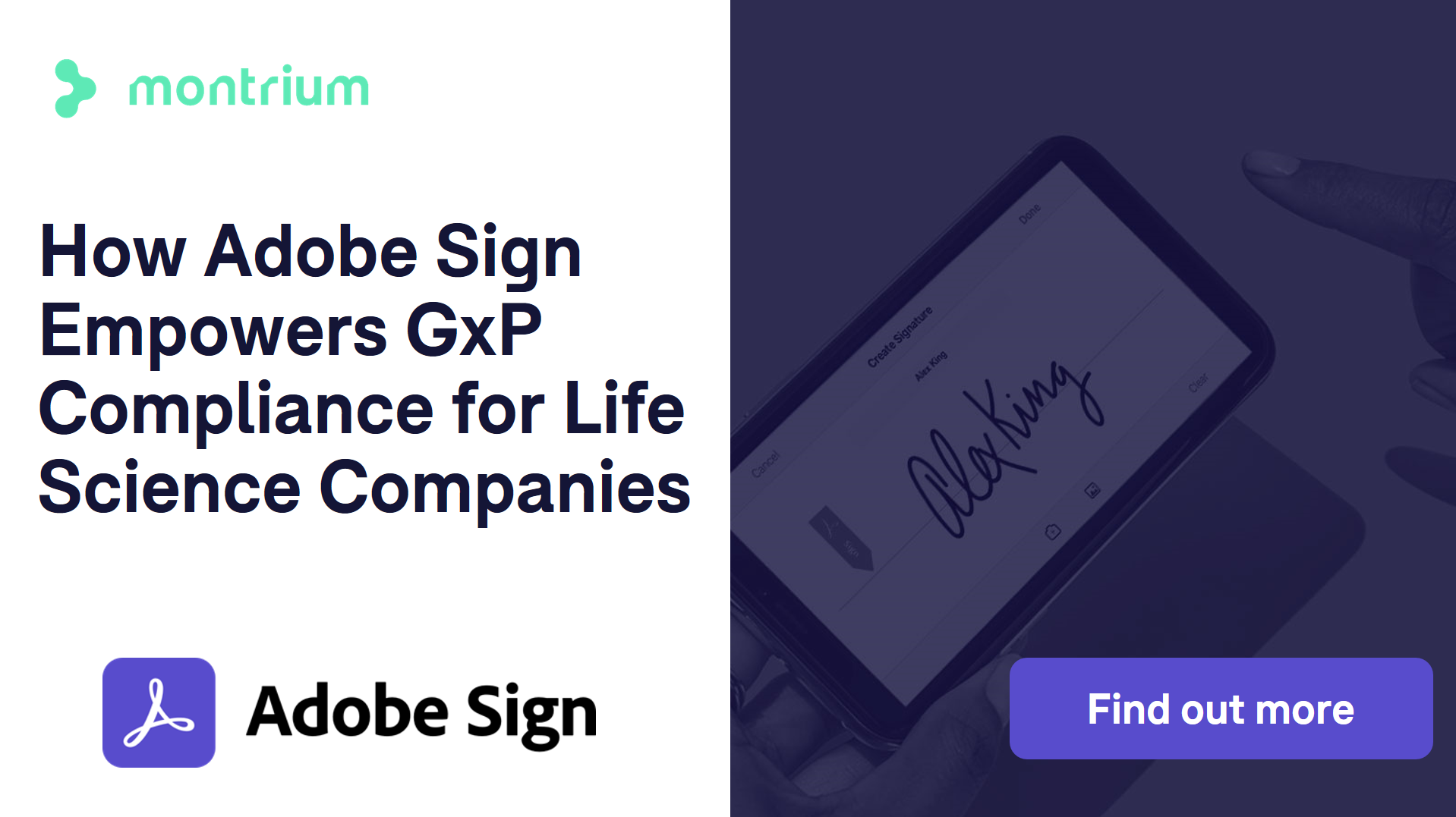 How Adobe Sign Empowers GxP Compliance for Life Science Companies