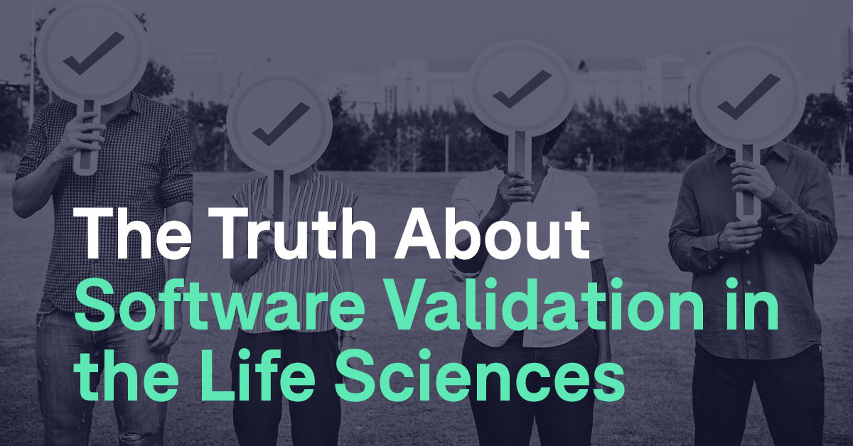 The Truth About Software Validation in the Life Sciences